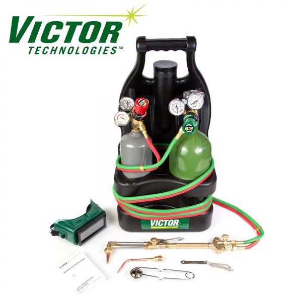 EQUIPO PARA OXICORTE COMPLETO PORTATIL CON CILINDROS (0384-0944)