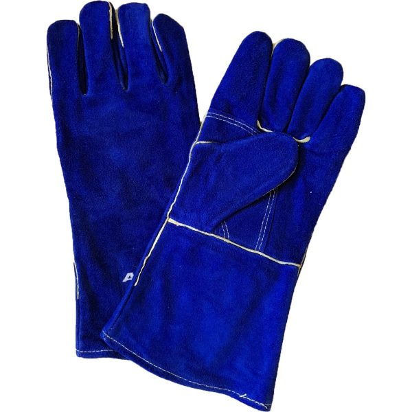GUANTE INDUSTRIAL COLOR AZUL ,PARA SOLDADOR (LG101439)