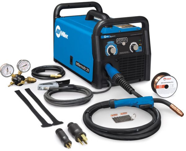 MAQUINA SOLDADORA MIG, MILLEMATIC 211