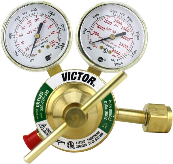 REGULADOR PARA OXIGENO SR350 125 PSI (0781-4184)